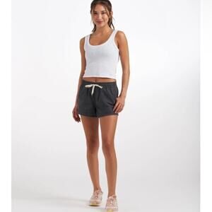 Vuori Ripstop Short in Charcoal Gray Size Medium